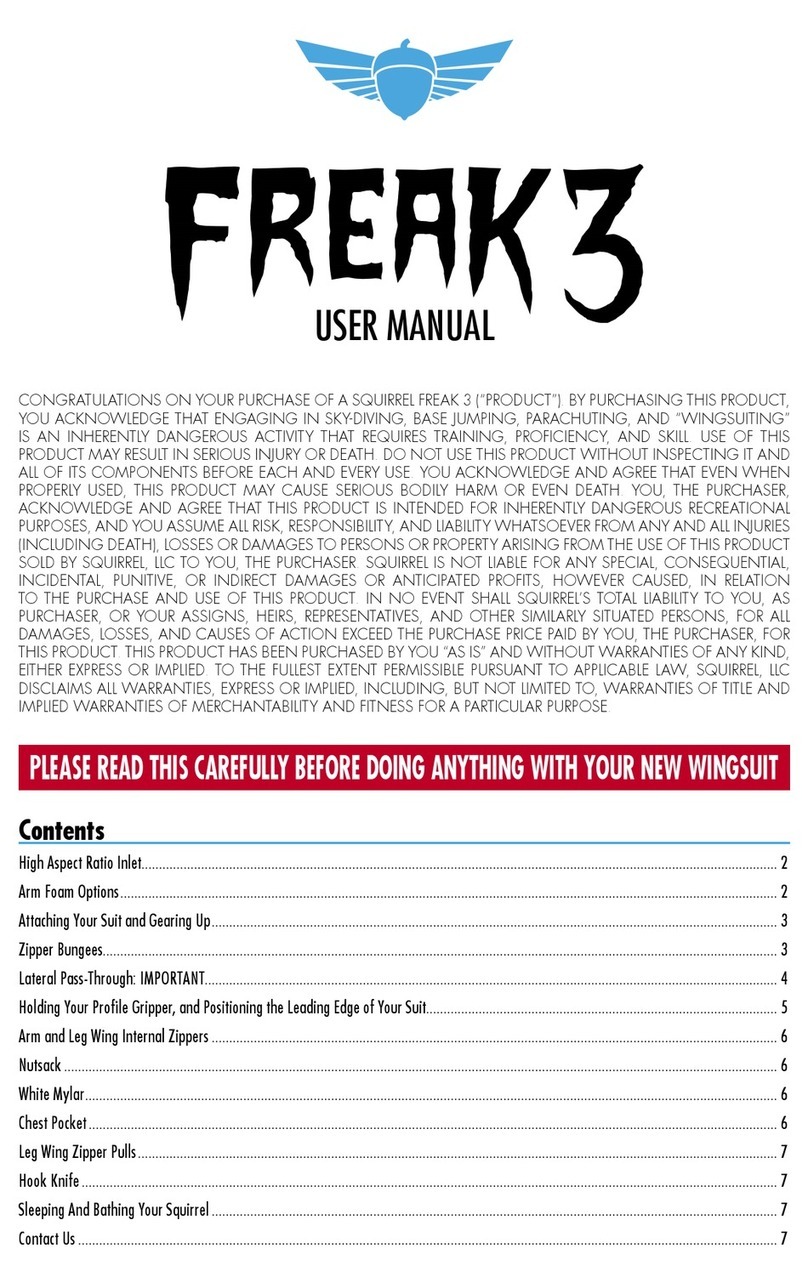Squirrel Freak 3 User manual