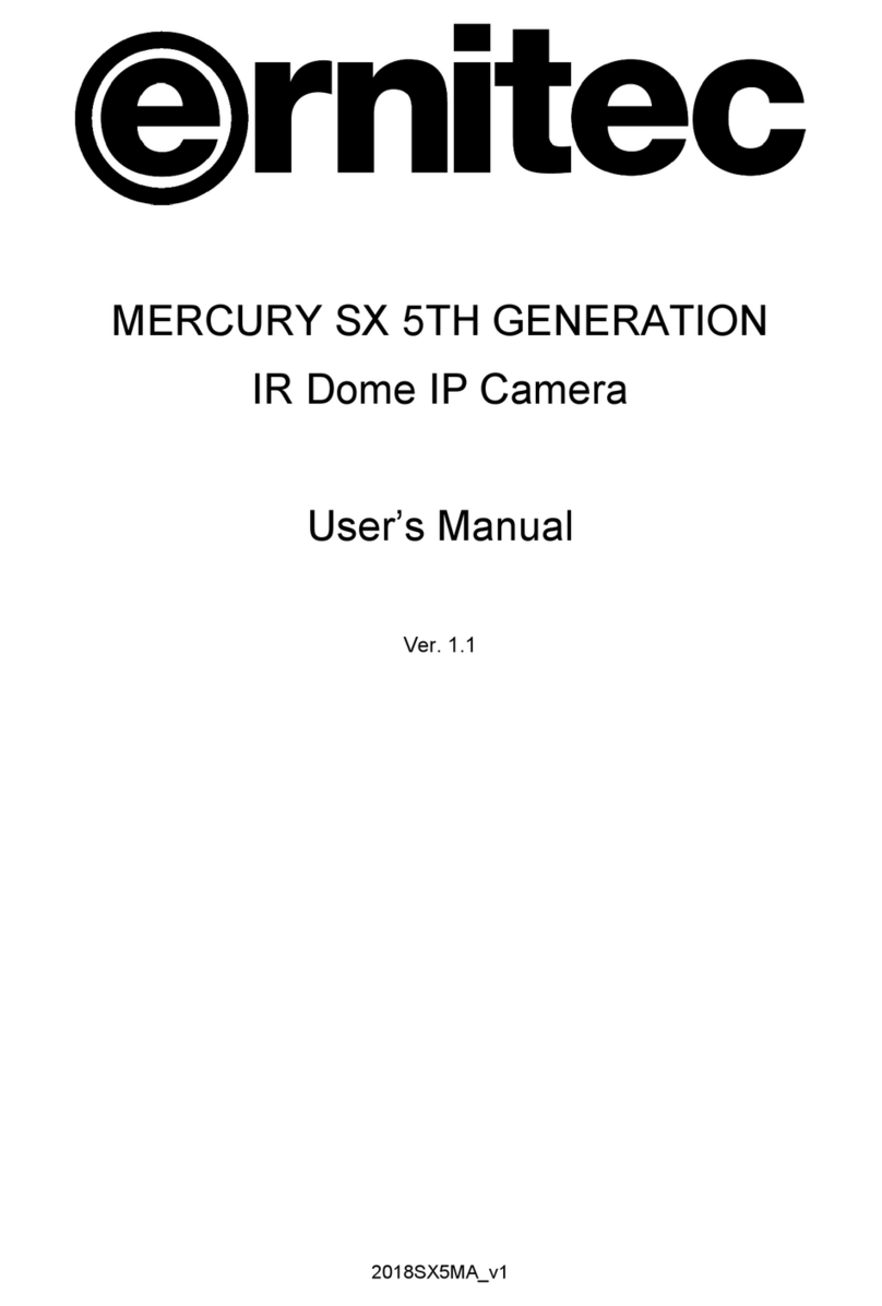 ERNITEC MERCURY SX 5TH GENERATION user manual