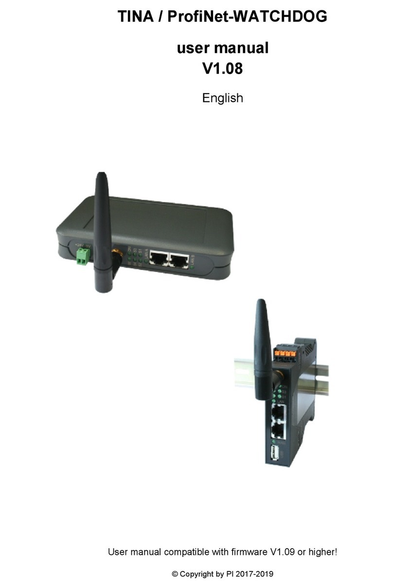 PI TINA user manual