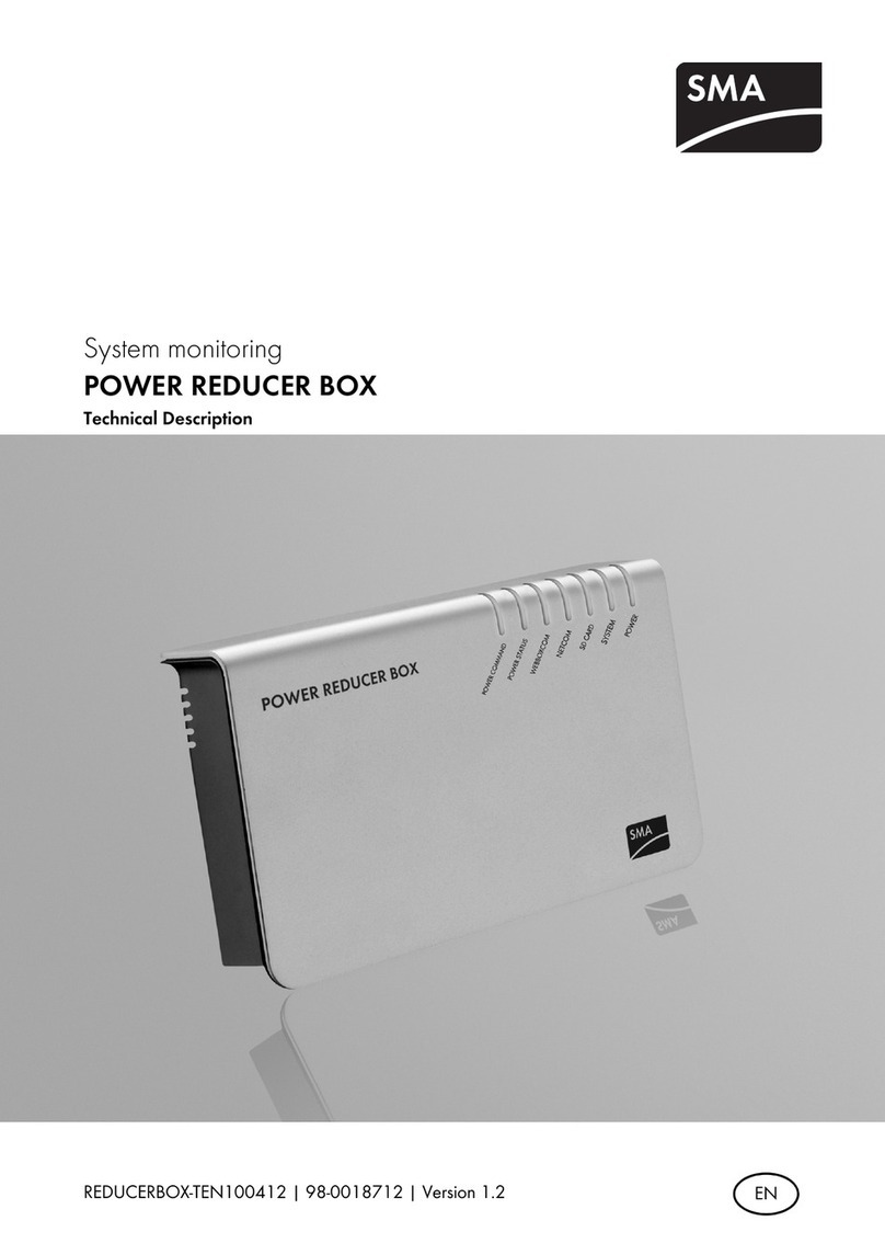 SMA POWER REDUCER BOX Parts list manual SMA POWER REDUCER BOX Parts list manual