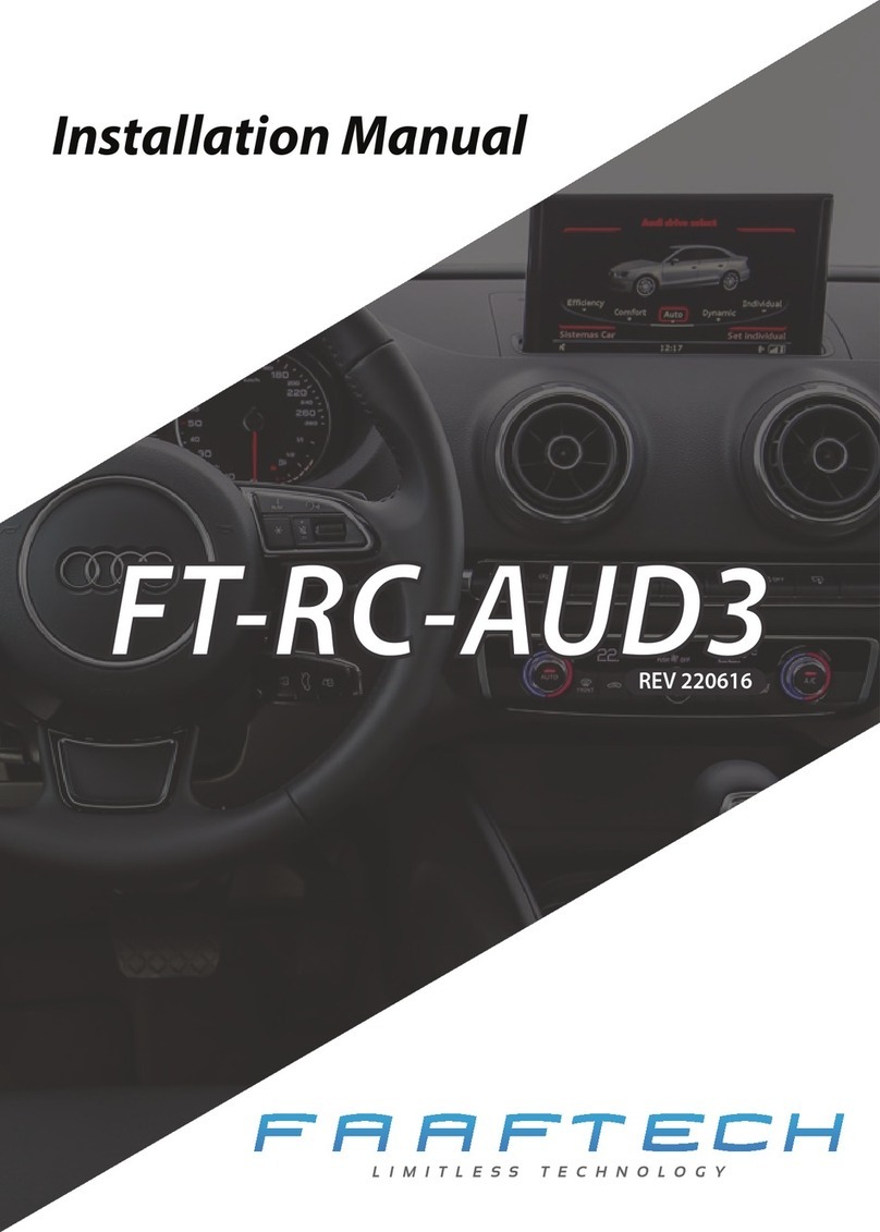 FAAFTECH FT-RC-AUD3 installation manual