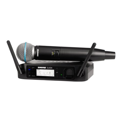 Shure GLXD4 manual