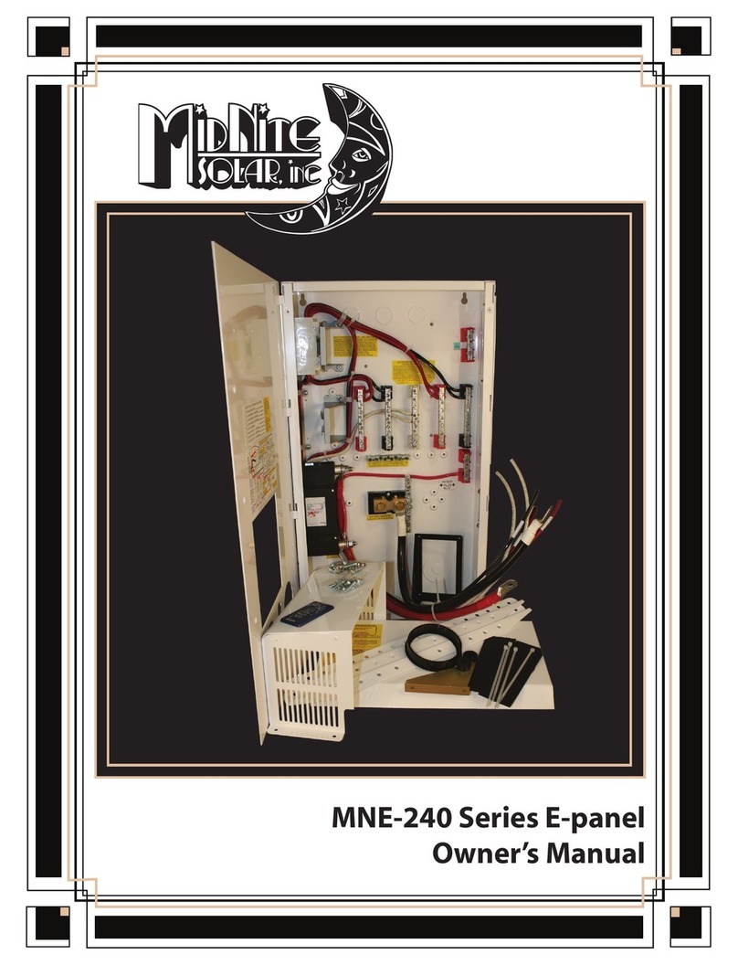 MidNite Solar MNE-240 Series User manual