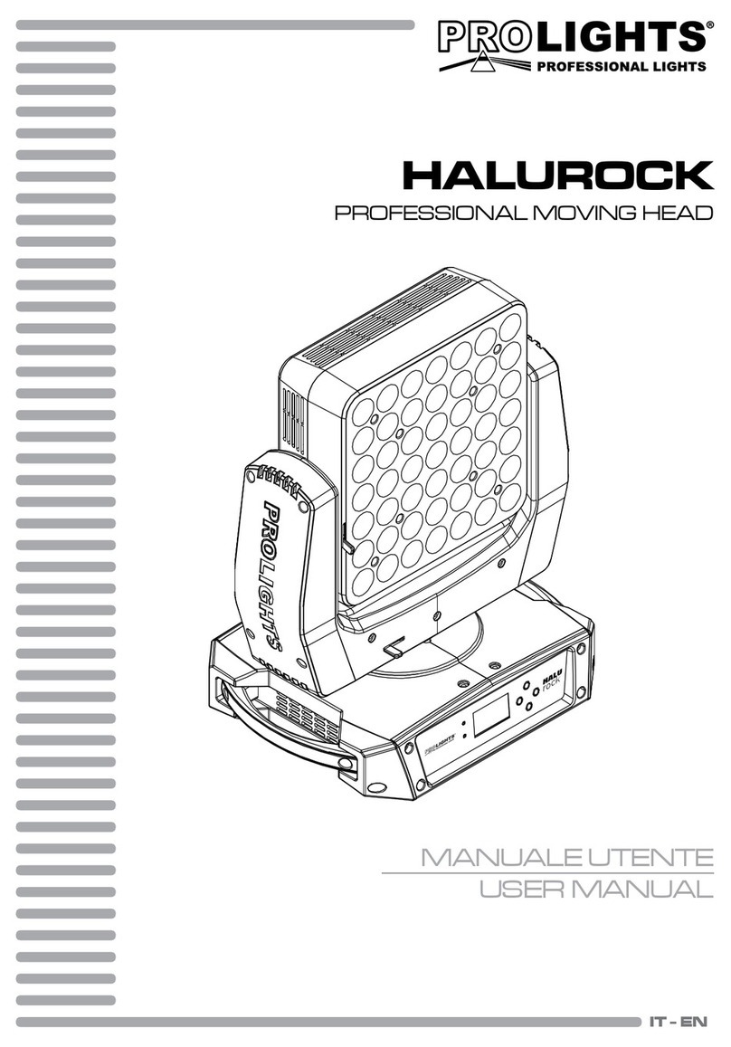 ProLights Halurock user manual
