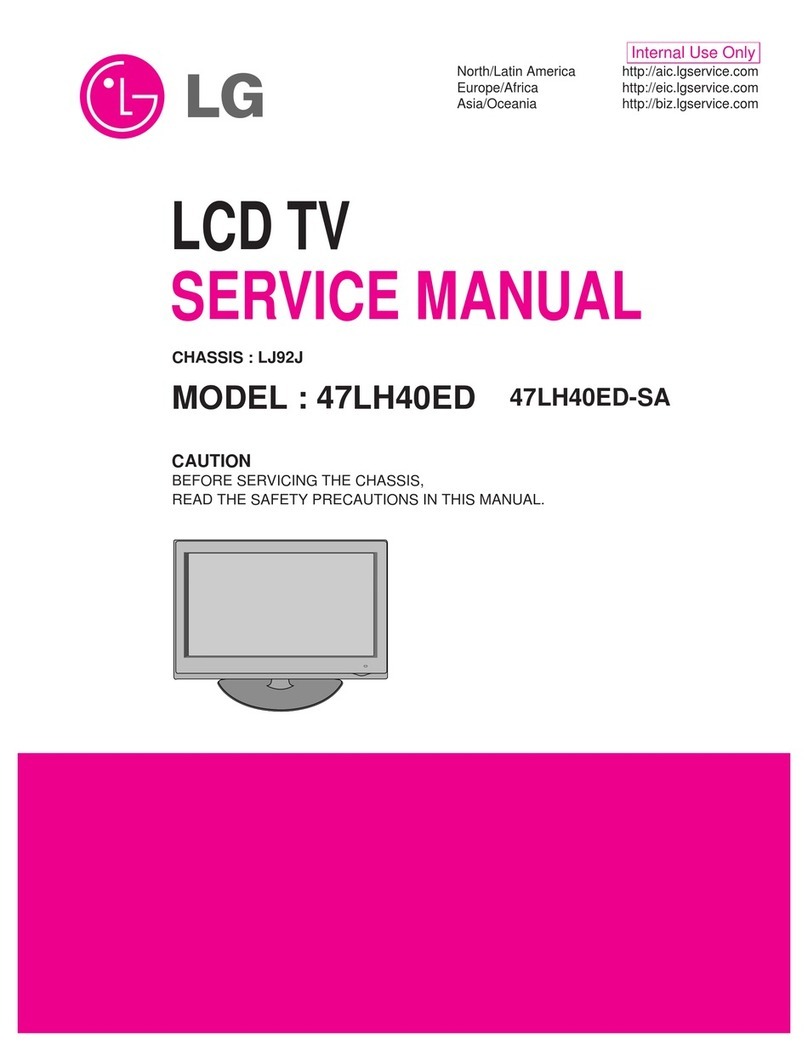 LG 47LH40ED Service manual