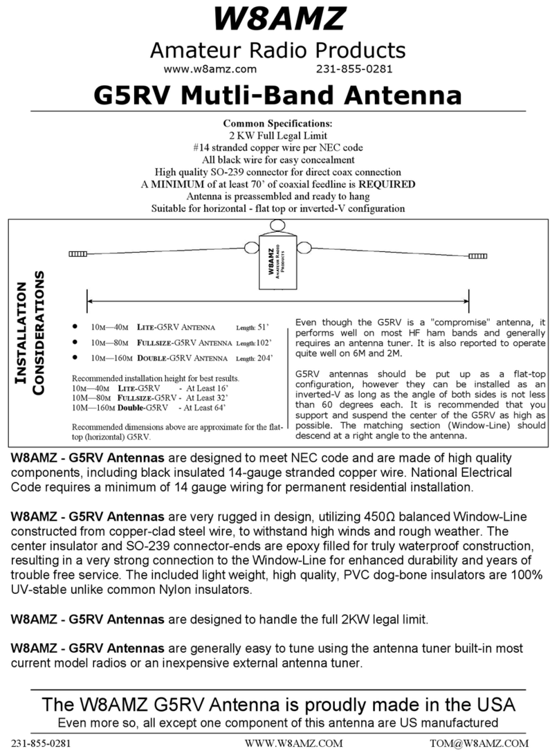 W8AMZ G5RV manual