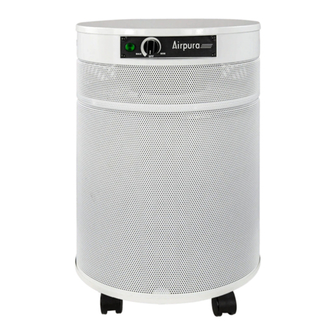 Airpura G600 Operating & Filter Replacement Directions