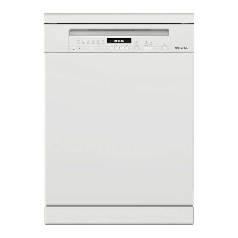 Miele G 7100 I User manual