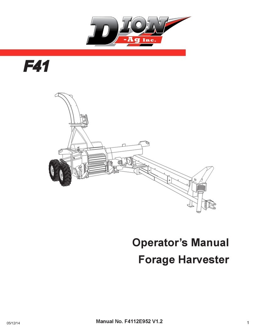 Dion-Ag F41 Operator's manual