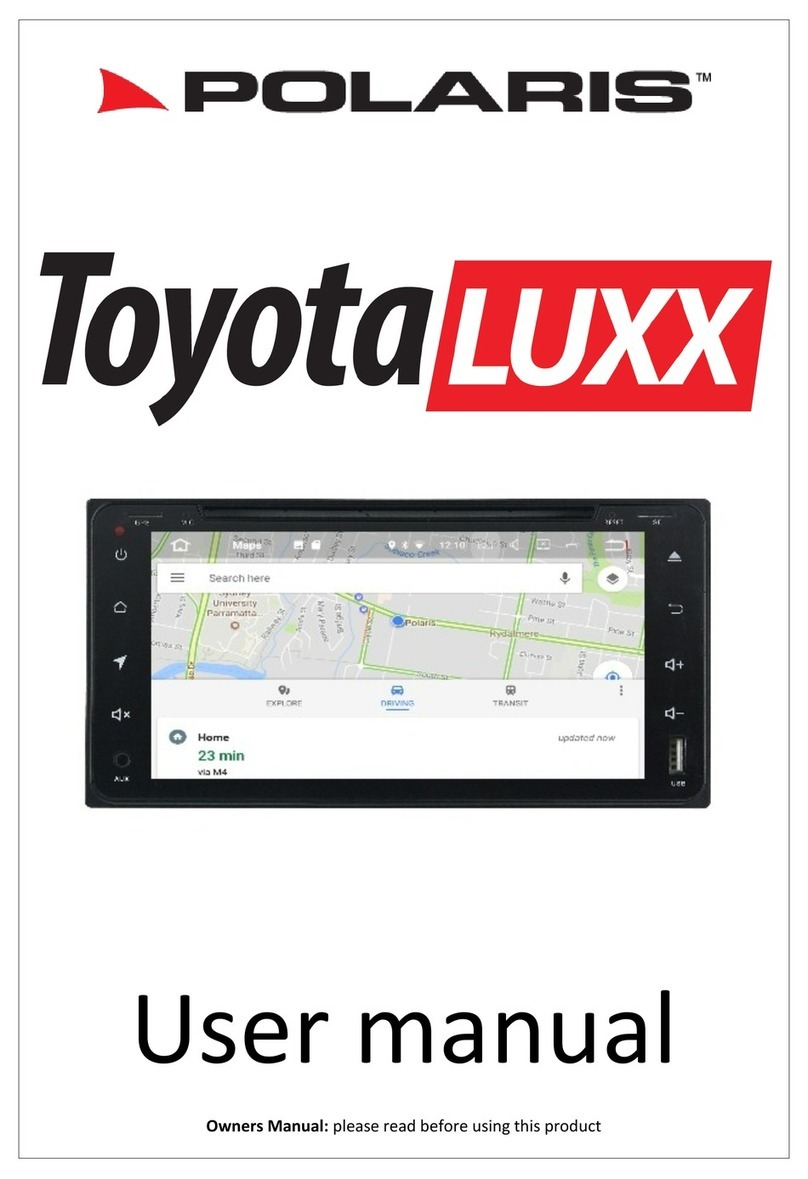 Polaris ToyotaLUXX user manual