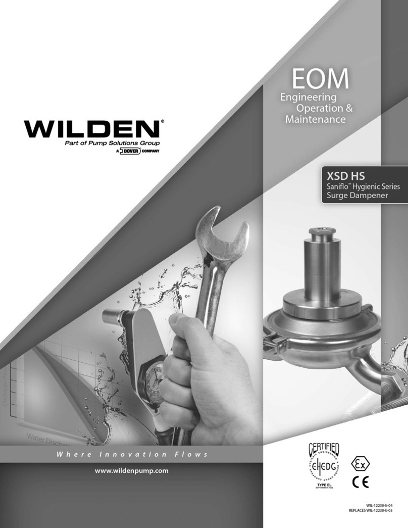 PSG Wilden XSD HS Series Engineering, operation & maintenance