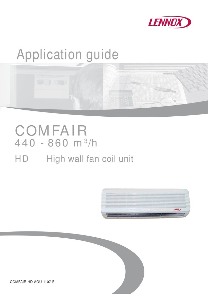 Lennox Comfair HD Series User guide