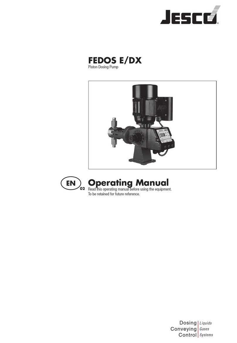 Jesco FEDOS E 5 User manual