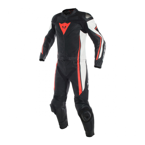 DAINESE D-air racing 1 INFORMATIVE NOTE
