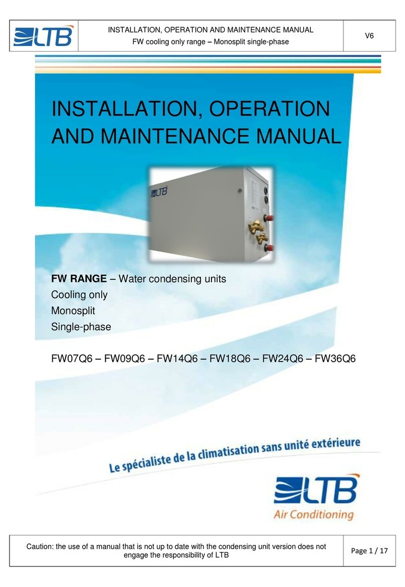 LTB FW09Q6 Installation, operation and maintenance manual LTB FW09Q6 Installation, operation and maintenance manual