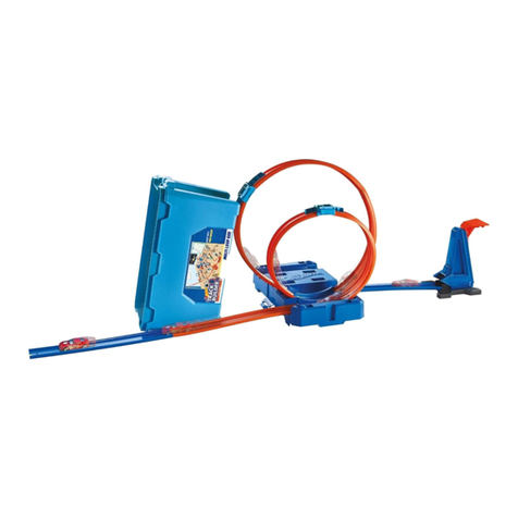 Hot Wheels Track Builder System Multi Loop Box Builder's guide