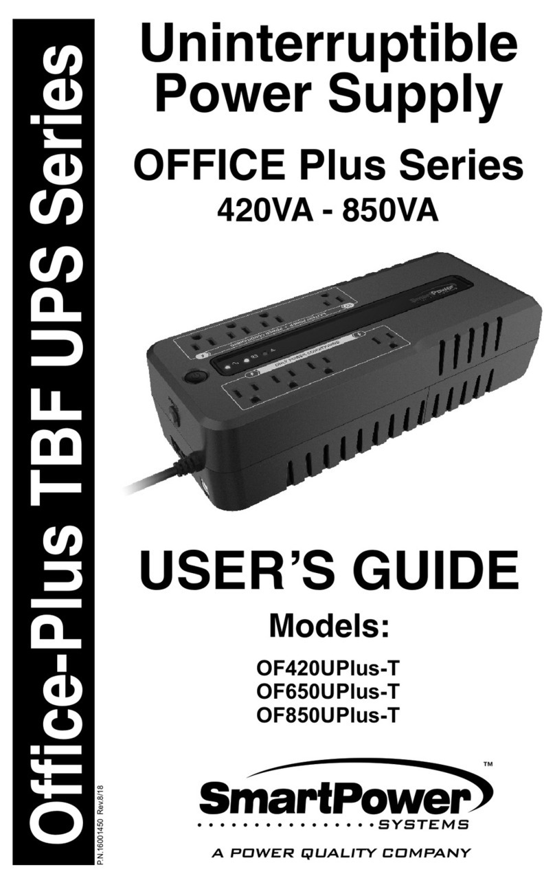 Smart power OFFICE Plus Series User manual