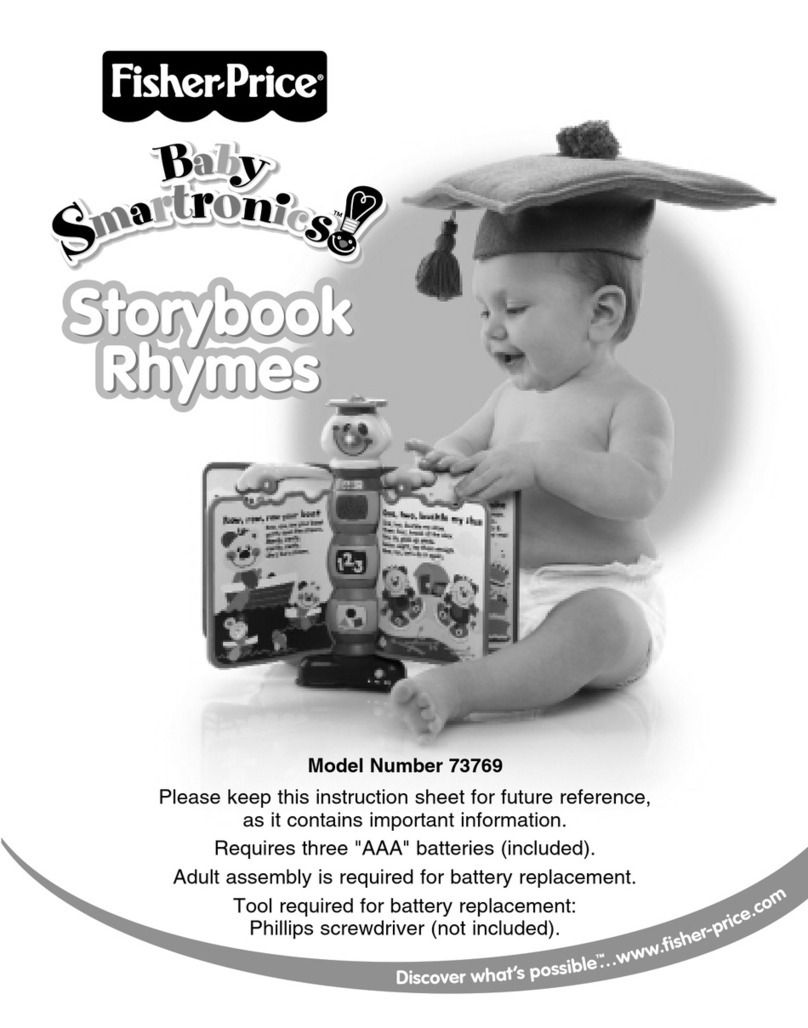Fisher-Price Baby Smartronics! Storybook Rhymes manual