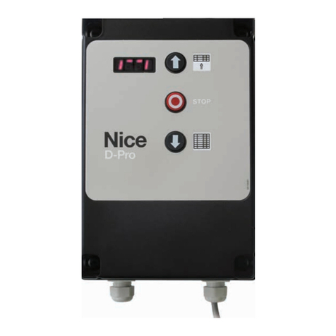 Nice D-Pro Automatic R01 Series Instructions and warnings for installation and use Nice D-Pro Automatic R01 Series Instructions and warnings for installation and use