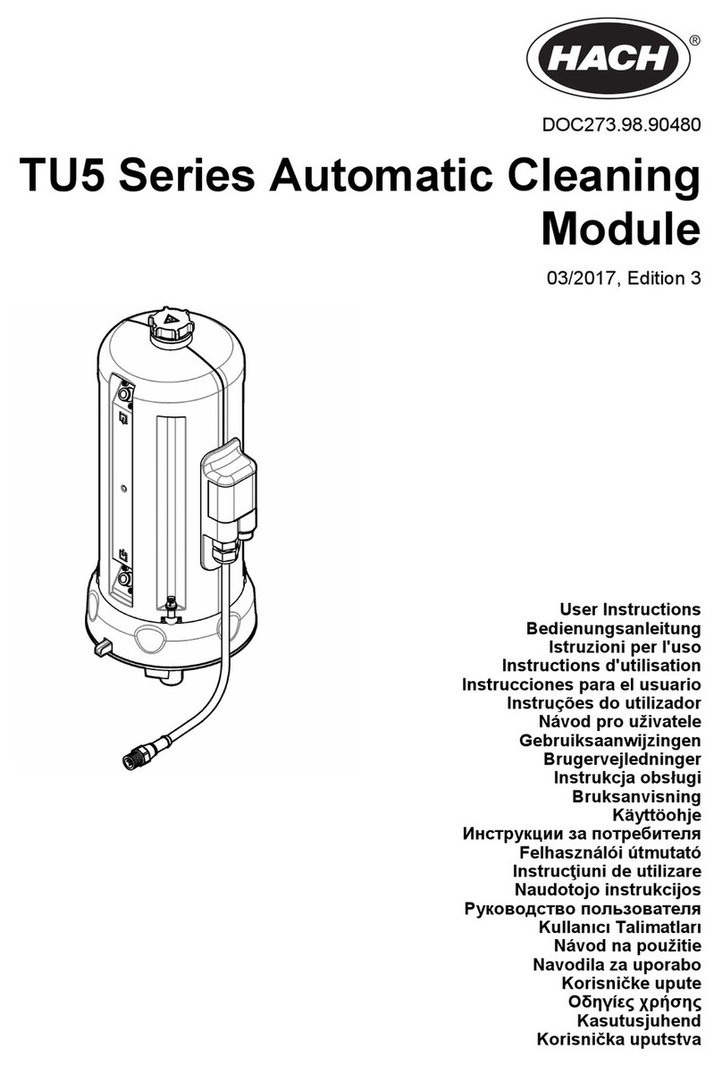 Hach TU5 Series User instructions