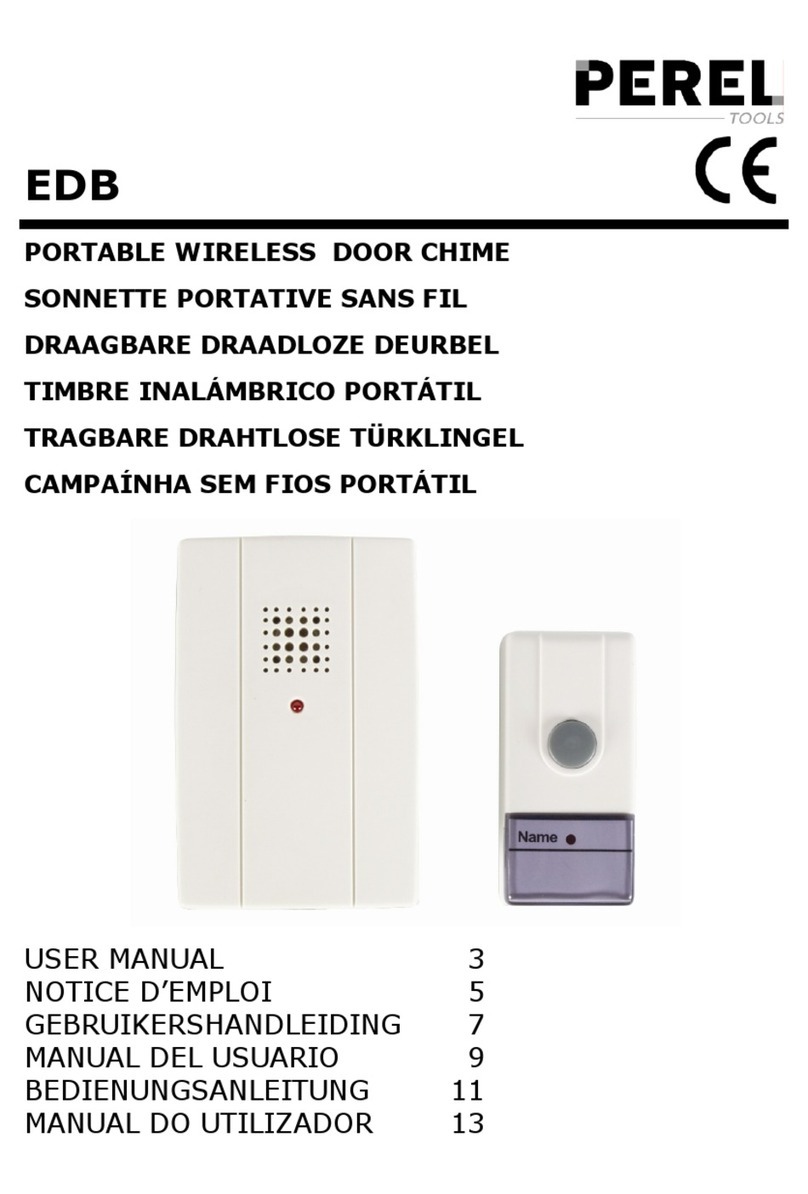 Perel EDB user manual