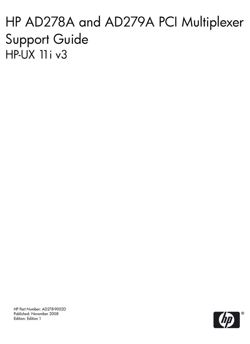HP AD278A Support guide HP AD278A Support guide