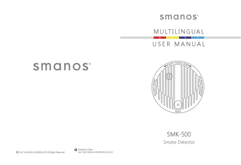 Smanos SMK-500 user manual