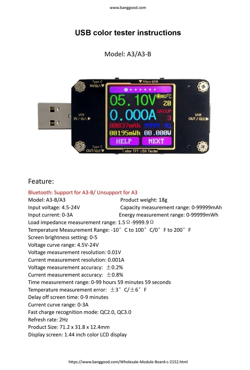 BANGGOOD A3 instructions