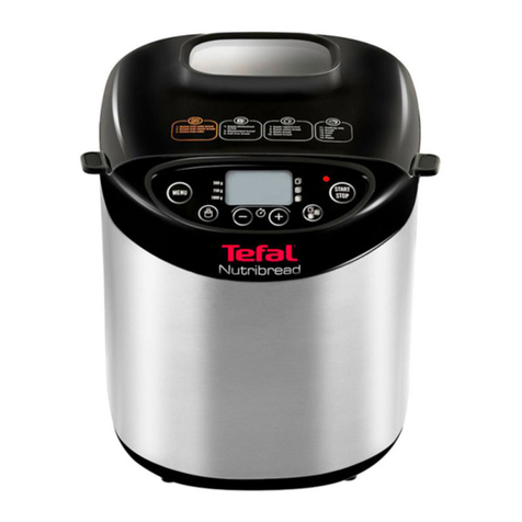 TEFAL NUTRIBREAD PF311E38 User manual