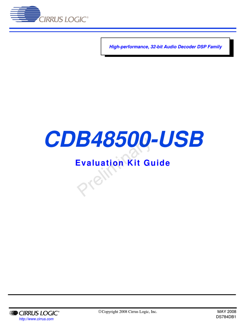 Cirrus Logic CDB48500-USB Guide