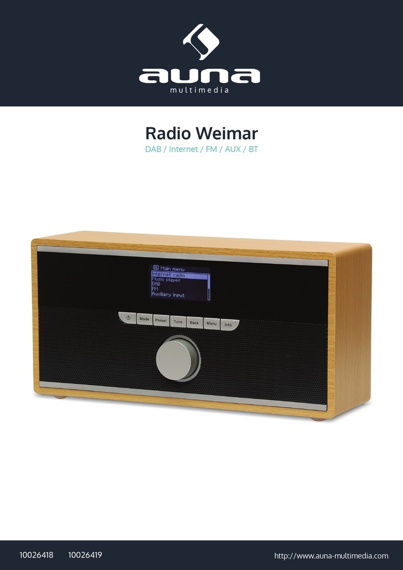 auna Weimar User manual