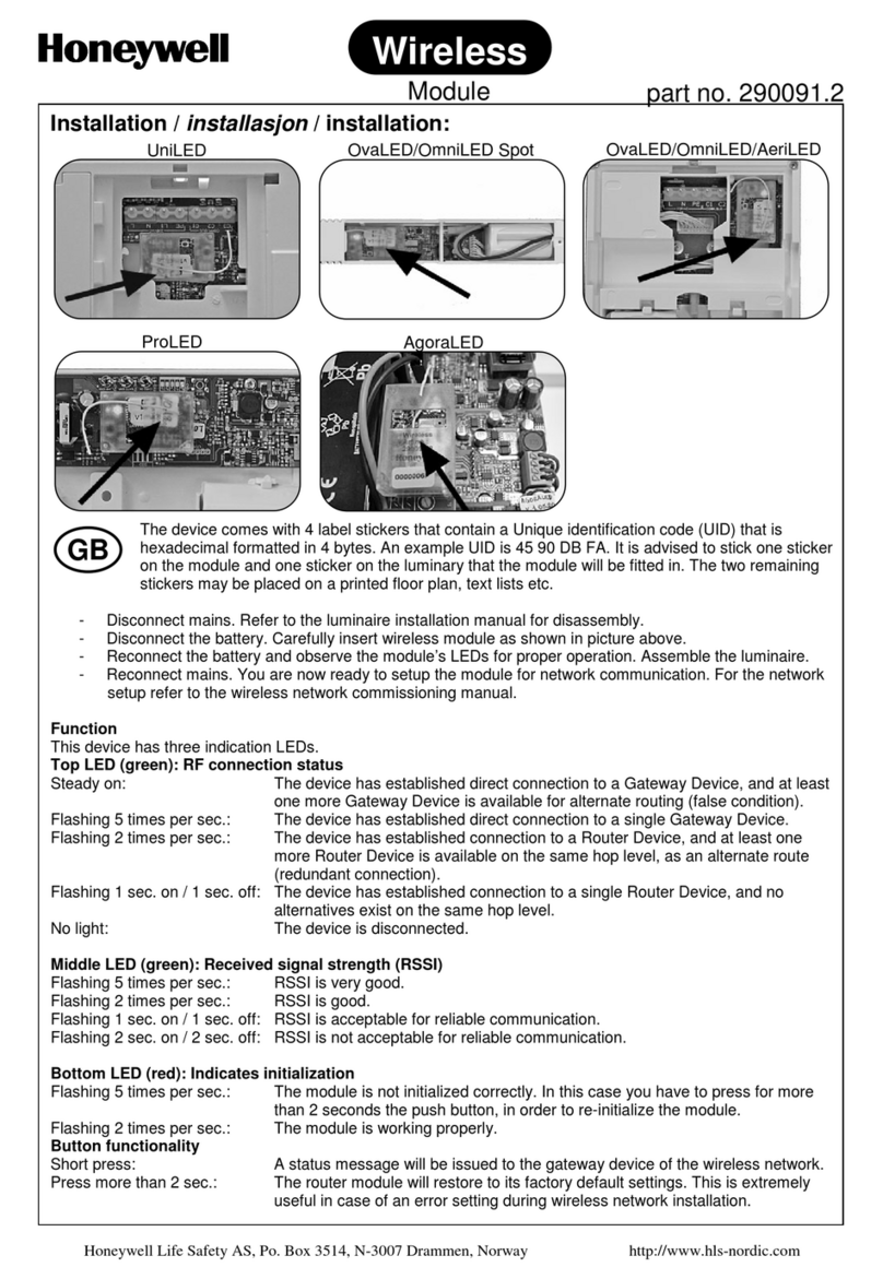 Honeywell 290091.2 manual