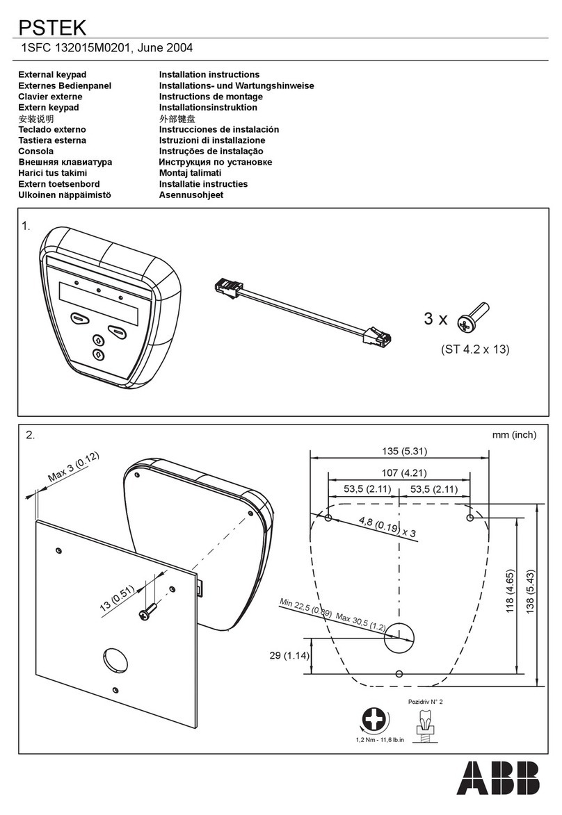 ABB PSTEK 1SFC 132015M0201 installation instructions
