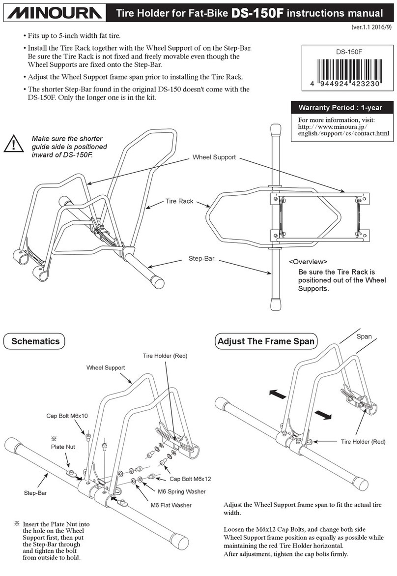 MINOURA DS-150F User manual