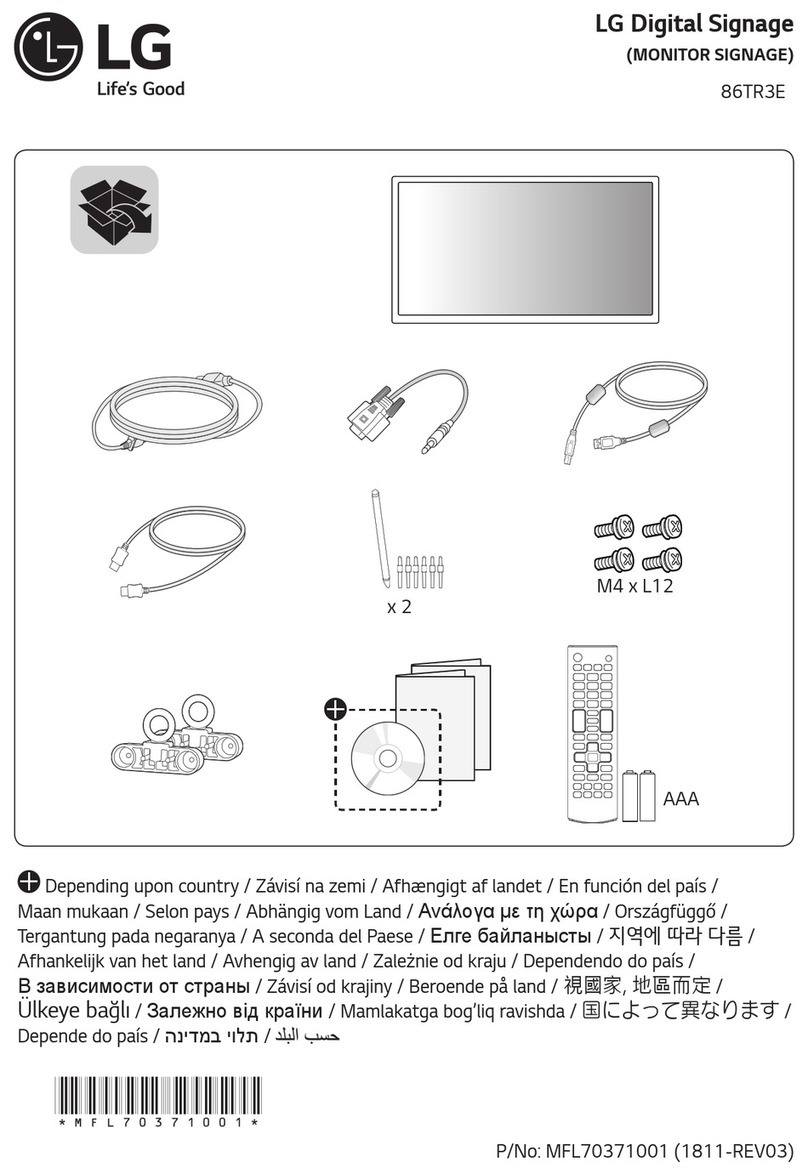 LG 86TR3E User manual