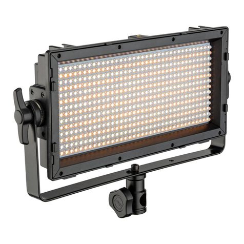 Genaray SpectroLED ESSENTIAL 500II Series User manual