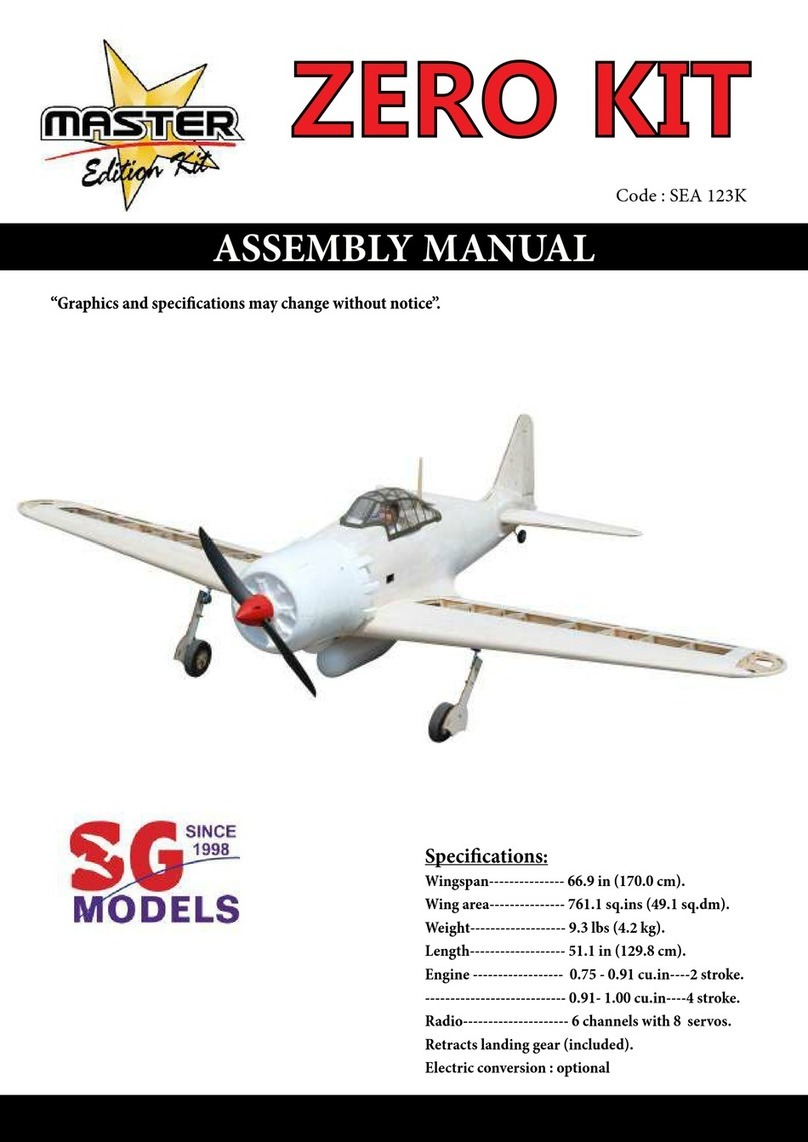 SG Models MASTER Edition ZERO KIT User manual SG Models MASTER Edition ZERO KIT User manual
