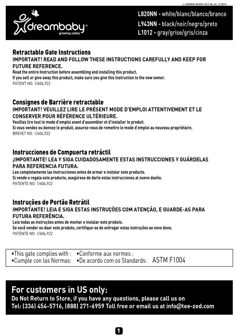 dreambaby L820NN User manual