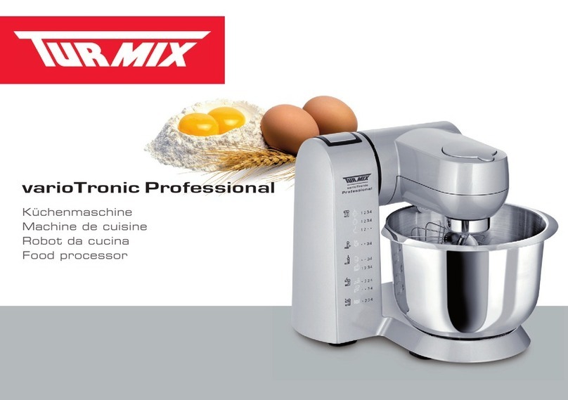 TUR MIX varioTronic Professional manual