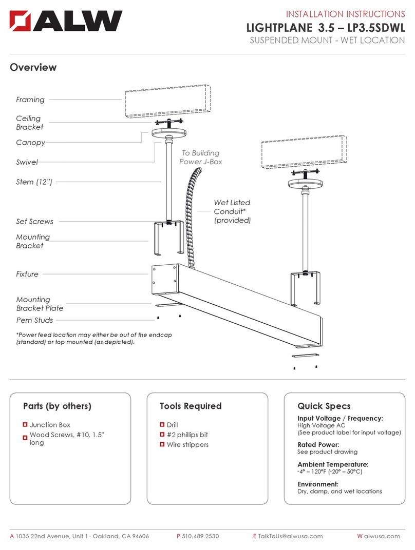 ALW LP3.5SDWL User manual