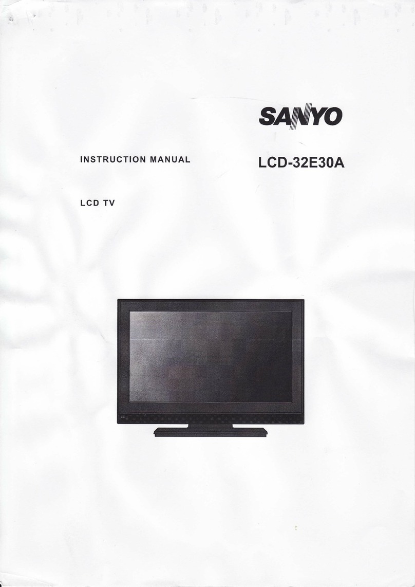 Sanyo LCD-32E30A User manual