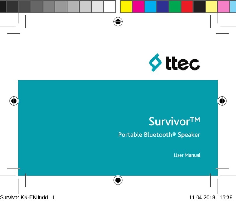 ttec Survivor user manual