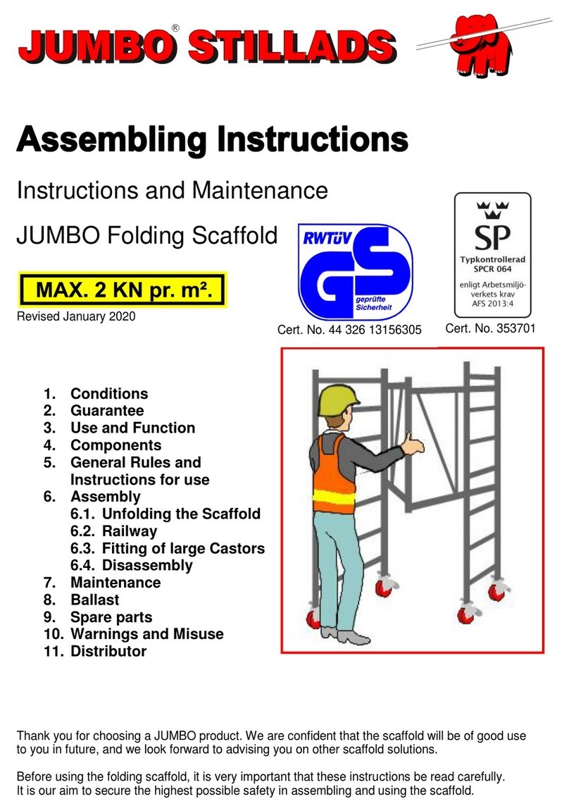 Jumbo 128skl Assembling instructions