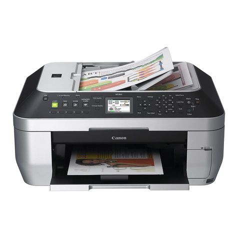 Canon PIXMA MX860 series User manual