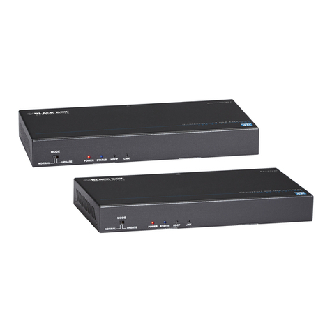 Black Box UVX-DP-TP-100 User manual