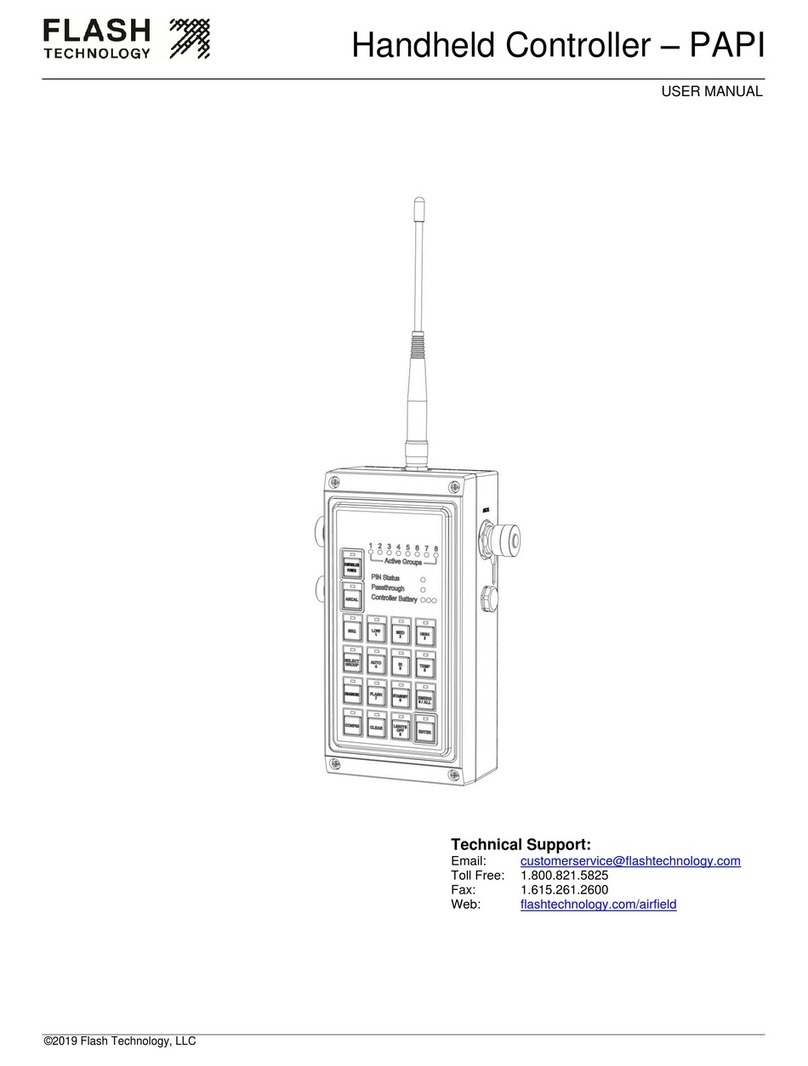 Flash Technology PAPI User manual