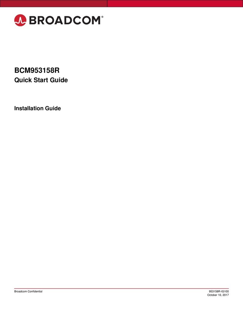 Broadcom BCM953158R quick start guide