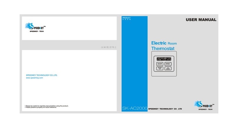SPEEDKEY SK-AC2000 user manual