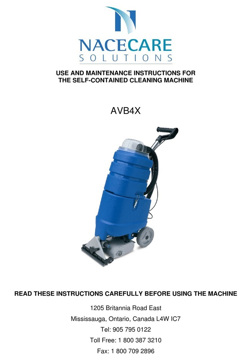 Nacecare AVB4X Operation instructions