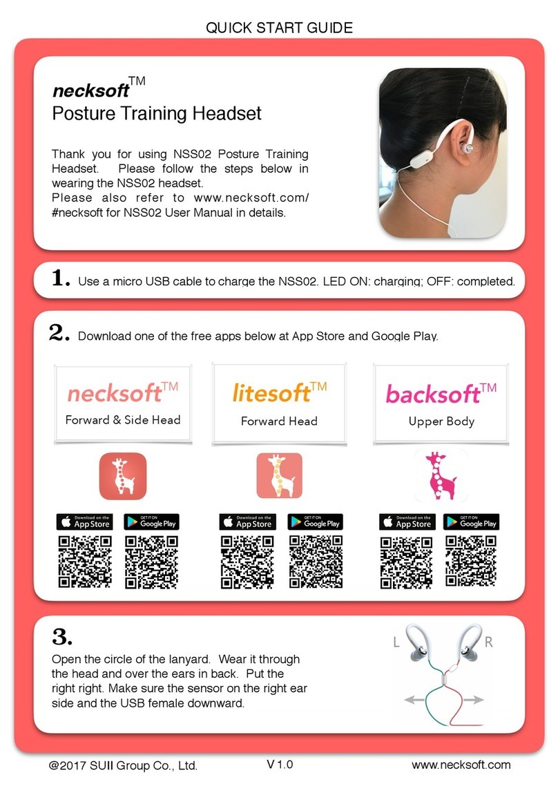 SUII necksoft quick start guide